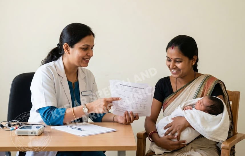 Children and newborns undergoing BERA hearing assessment