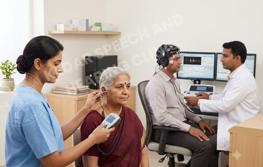 Tympanometry and Impedance Audiometry at Kedar Speech and Hearing Clinic